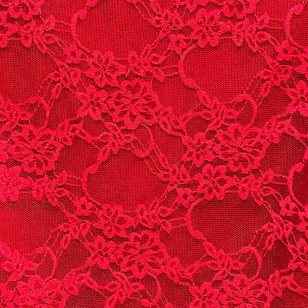 Red Lace Sleeveless Thong Bodysuit - Medium - NWOT - Picture 5 of 6